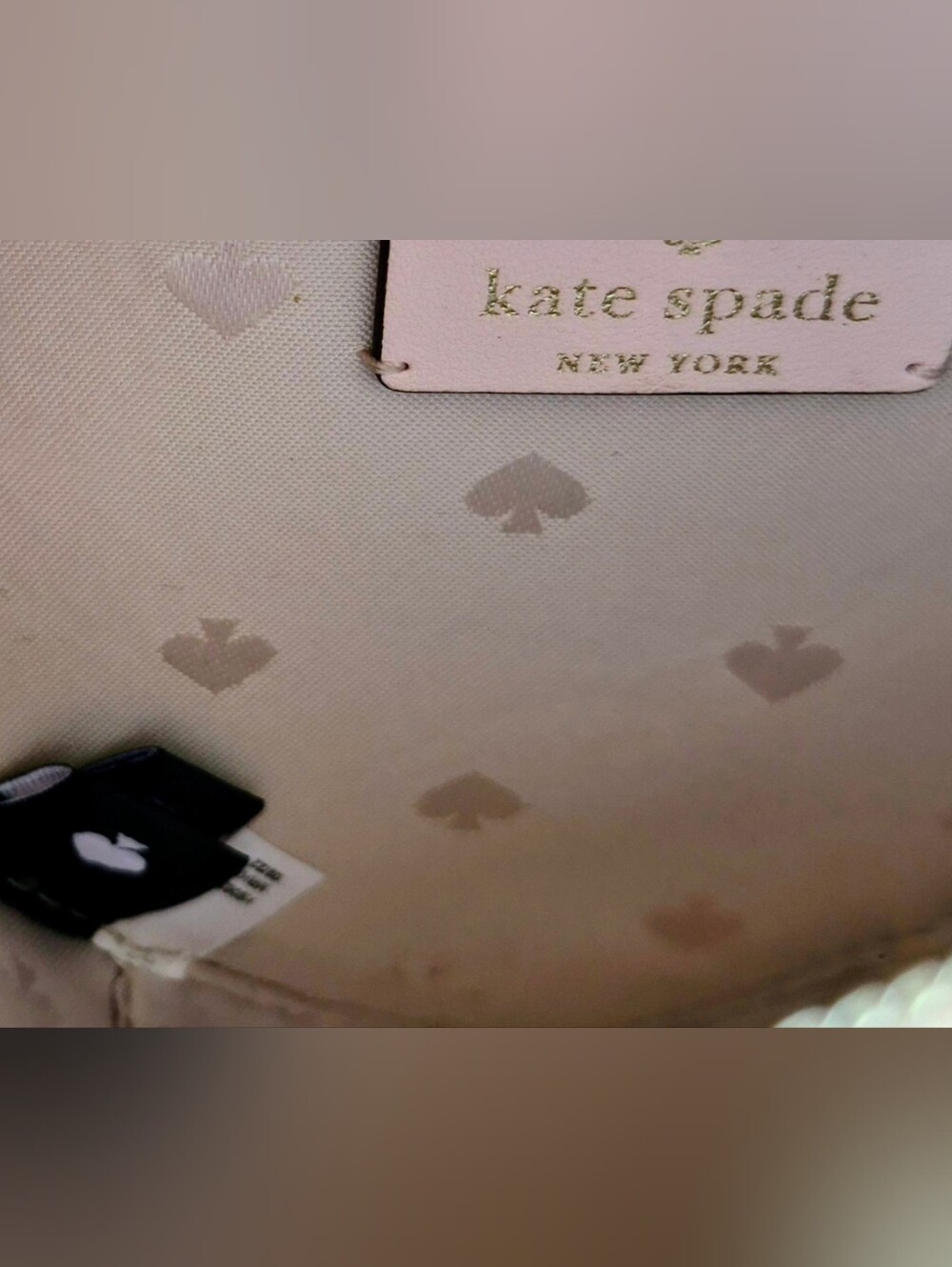KATE SPADE ๐ LOVE SHACK MINI CROSSBODY ๐ Pink Saffiano Leather/Gold HW ๐ NWoT - Picture 9 of 12